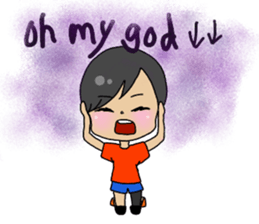 love volleyball sticker #11336685