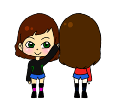 love volleyball sticker #11336691