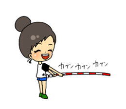 love volleyball sticker #11336698