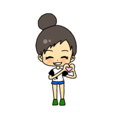 love volleyball sticker #11336699