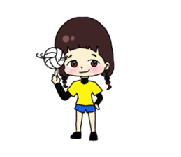 love volleyball sticker #11336701