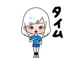 love volleyball sticker #11336705