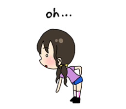 love volleyball sticker #11336716