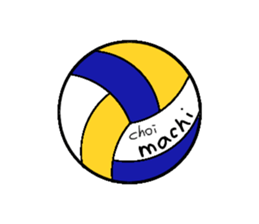 love volleyball sticker #11336718
