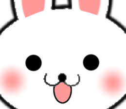 usagichan & kaeruchan sticker #11336943