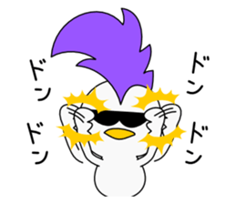 Mohican Bird 8 sticker #11337405