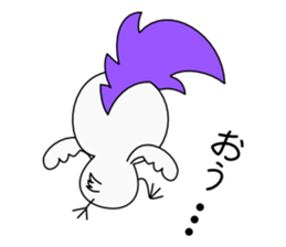 Mohican Bird 8 sticker #11337411