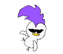 Mohican Bird 8 sticker #11337421