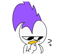 Mohican Bird 8 sticker #11337430