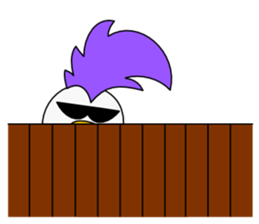 Mohican Bird 8 sticker #11337436