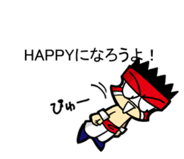 Pro-Wrestling Balloon Sticker sticker #11337864