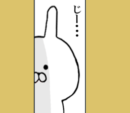 @ Rail at rabbit's  in the honorific  2 sticker #11338542