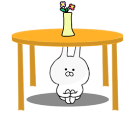 @ Rail at rabbit's  in the honorific  2 sticker #11338545