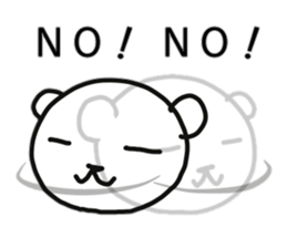 Polar bear of reaction sticker #11338857