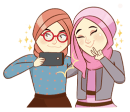 Sisterhood Hijab sticker #11339038