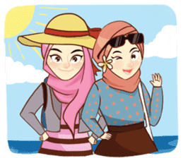 Sisterhood Hijab sticker #11339039