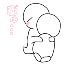 Marshmallow in love sticker #11339732