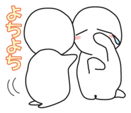 Marshmallow in love sticker #11339734