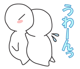 Marshmallow in love sticker #11339737