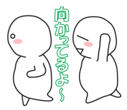 Marshmallow in love sticker #11339741