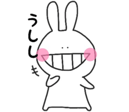 Ushish Rabbit. sticker #11339920