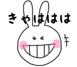 Ushish Rabbit. sticker #11339928