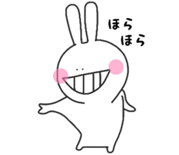 Ushish Rabbit. sticker #11339935