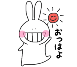 Ushish Rabbit. sticker #11339944