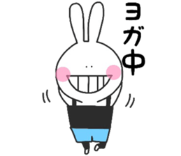 Ushish Rabbit. sticker #11339945