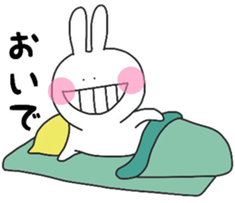 Ushish Rabbit. sticker #11339946