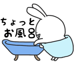 Ushish Rabbit. sticker #11339948