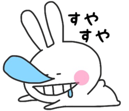 Ushish Rabbit. sticker #11339949