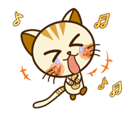 Good kitten of relationship.Mike&Kyu. sticker #11340150