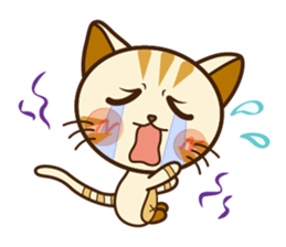 Good kitten of relationship.Mike&Kyu. sticker #11340158