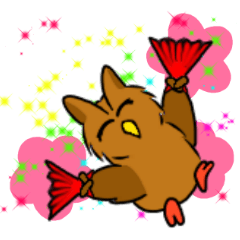 Mimi round sticker second edition.