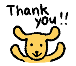 Sticker of leisurely animals sticker #11340487