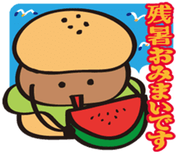 Burger Kun(Summer Season Set) sticker #11340623