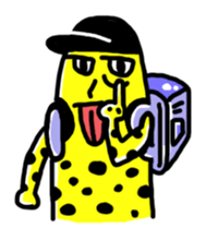 spotted garden eels(Revised) sticker #11340840