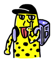 spotted garden eels(Revised) sticker #11340840