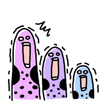 spotted garden eels(Revised) sticker #11340841