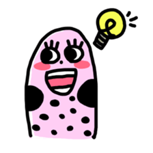 spotted garden eels(Revised) sticker #11340843