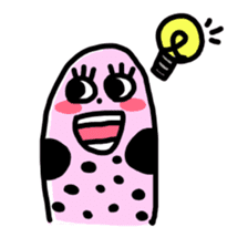 spotted garden eels(Revised) sticker #11340843