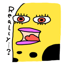 spotted garden eels(Revised) sticker #11340849