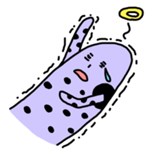 spotted garden eels(Revised) sticker #11340851