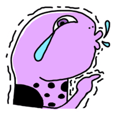 spotted garden eels(Revised) sticker #11340855