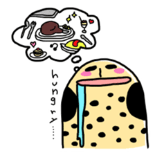 spotted garden eels(Revised) sticker #11340860