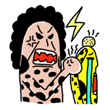 spotted garden eels(Revised) sticker #11340869