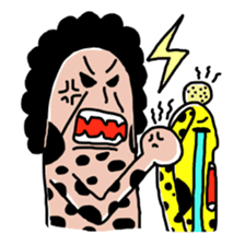 spotted garden eels(Revised) sticker #11340869