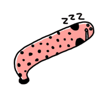 spotted garden eels(Revised) sticker #11340876