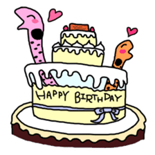 spotted garden eels(Revised) sticker #11340878